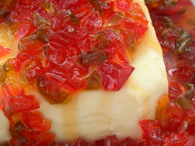 Fromage Saint Morêt avec poivrons confits