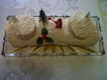 Bûche de Noël à personnaliser
