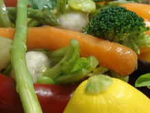 Composition végétale de légumes biologiques d'hier et d'aujourd'hui