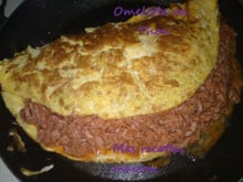 Omelette au thon
