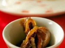 Wok de magret de canard aux oignons et au miel