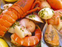 Pourpier aux fruits de mer