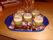 Caviar de courgettes et crème de parmesan facile