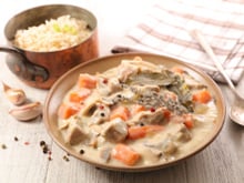 Blanquette de veau au Monsieur Cuisine