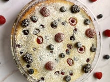 Pancake XXL au four aux fruits rouges