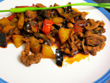 Sauté de porc à l'asiatique