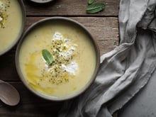 Soupe poireaux et pommes de terre