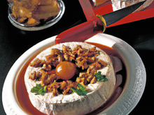 Tambourin au fromage et aux noix