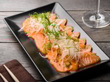 Carpaccio de saumon