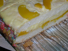 Gâteau à la pêche