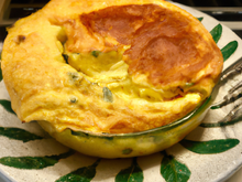 Omelette soufflée à la Fourme