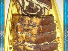 Gâteau marbré italien à l'huile d'olive
