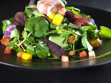 Salade de cresson estivale