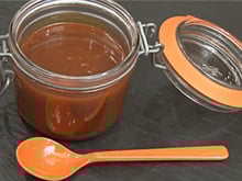 Sauce caramel à la crème