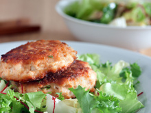 Croquettes de pommes de terre au saumon façon fish cake
