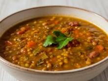 Soupe de lentilles au Companion