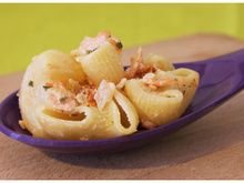 Pâtes au saumon-ciboulette maison
