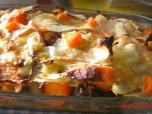 Lasagne chou aux légumes d'automne