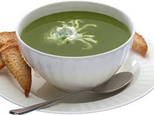 Soupe aux épinards et Philadelphia