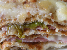 Lasagnes d'endives et de jambon