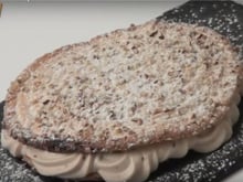 Succès au praliné ou Dacquoise aux amandes