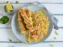 La recette pour votre prochain barbecue : nos brochettes de poulet au citron vert et au thym vont régaler tout le monde, voici comment faire !