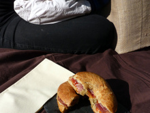 Bagels au Roquefort Papillon