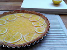 Tarte brisée au citron