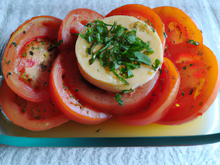 Tian de tomates à la vanille