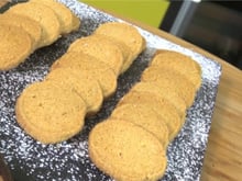 Sablés diamants à la vanille