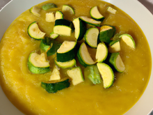 Soupe courgettes curry