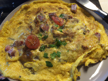 Omelette de la mère Poularde version bio