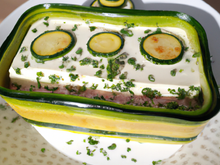 Terrine de courgettes au chèvre