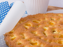 Tarte sans pâte à la mirabelle