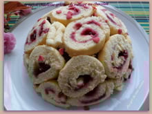 Gâteau roulé façon charlotte