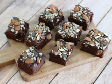 Brownie chocolat et haricots rouges (sans beurre)