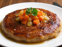 Rouelle de porc confite