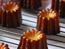 Canelés de Bordeaux à la vanille et au lait entier 
