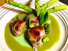 Filets de lapin au wasabi