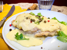 Escalope de poulet au reblochon