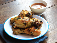 Poulet grillé et sauce barbecue à l'hawaïenne