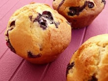 Muffins aux myrtilles économiques