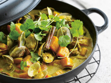 Curry de coquillages