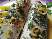 Maquereaux au vin blanc et à la coriande