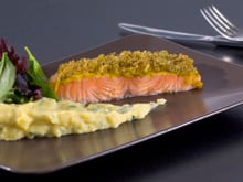 Saumon à la moutarde