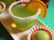 Cocktail Margarita jello shot