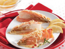 Endives gratinées au saumon