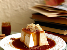 Tofu caramélisé et sa mousseline d'automne