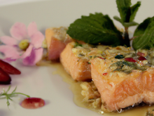 Filets de saumon aux saveurs de vanille