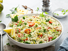 "C’est un mélange entre les saveurs d’été et celles d’automne” : cette recette de taboulé au chou-fleur est idéale pour la mi-saison !